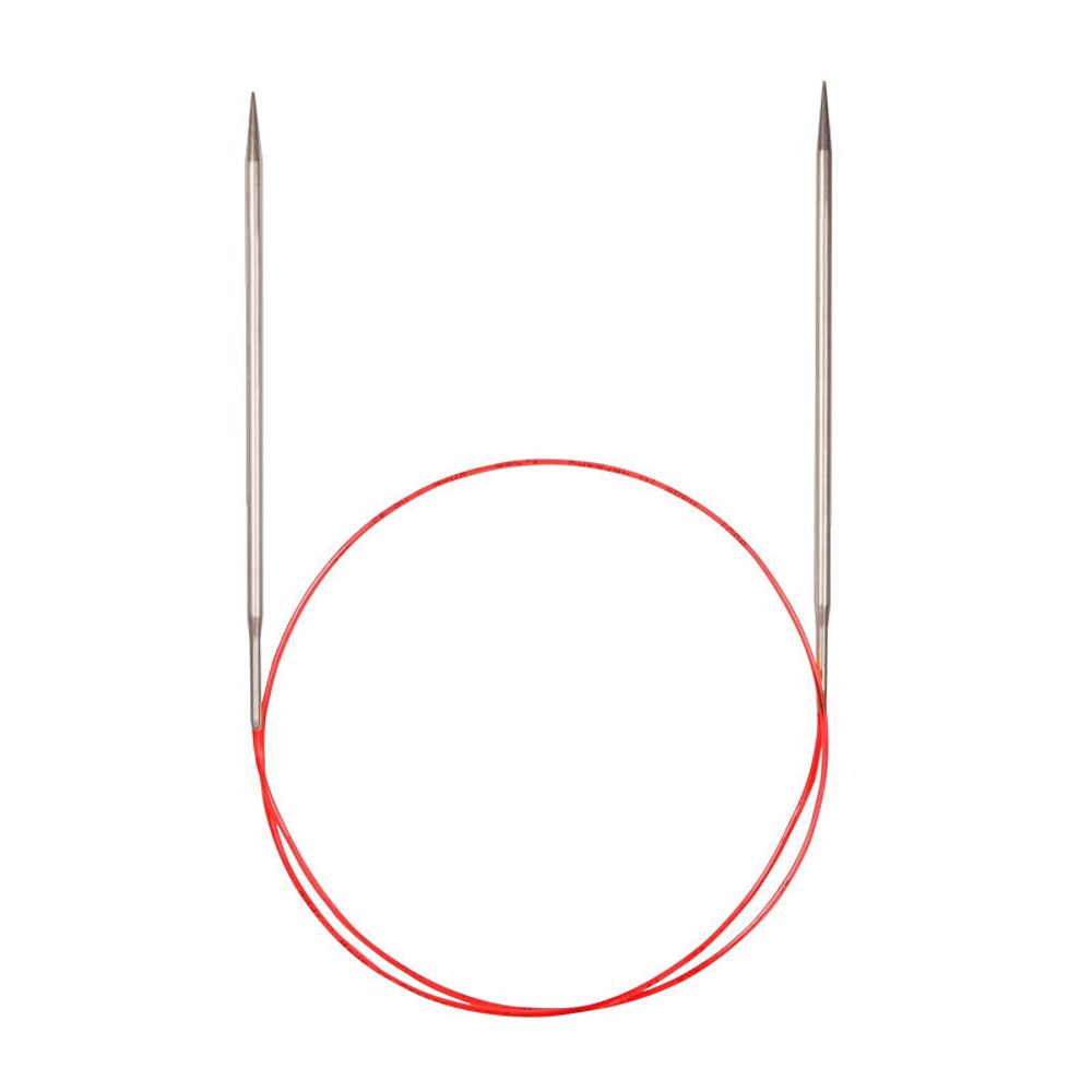 Спицы круговые Addi, удлиненный кончик ⌀2.0мм, 150 см