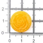 Пуговицы на ножке Розочки, 10 шт (26 оранжевый)