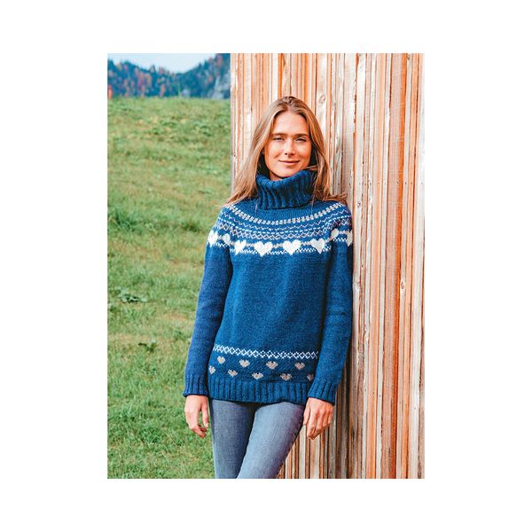 Книга. Исландские бесшовные пуловеры с кокеткой-лопапейса, 978-5-00141-473-5 99906783