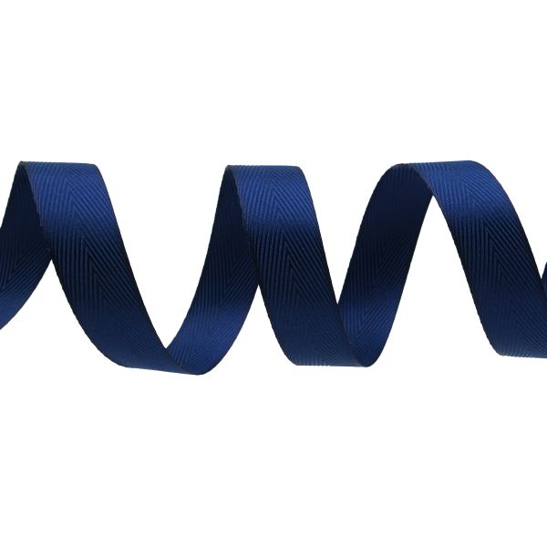 Лента декоративная ёлочка 25.0 мм / 20±1 метров, 97 синий