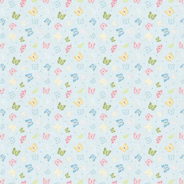 Ткань для пэчворка Peppy Нежная история, отрез 50х55 см, 146 г/м², НИ-02 голубой, Peppy