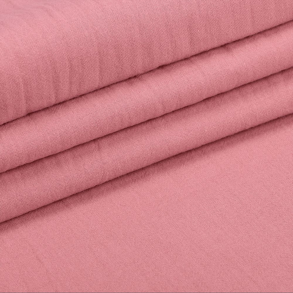 Хлопок крэш 90 г/м², 150 см / 5 метров, TBY.Caw.73.5, цв.ягодный