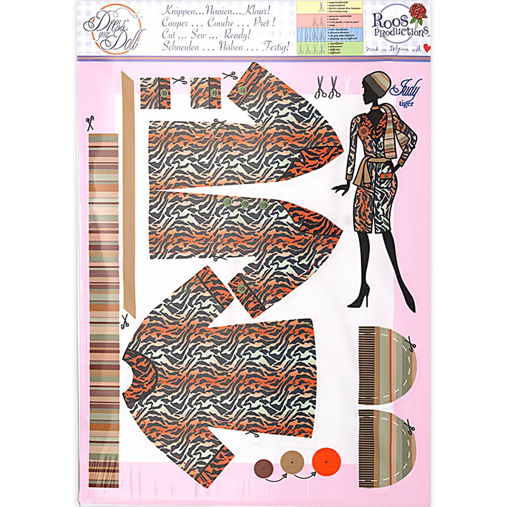 Одежда для кукол DressYourDoll, №2. Judy Jiger