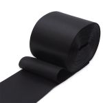 Лента атласная 1-сторонняя 100.0 мм / 100±2 метров, черный, Globus