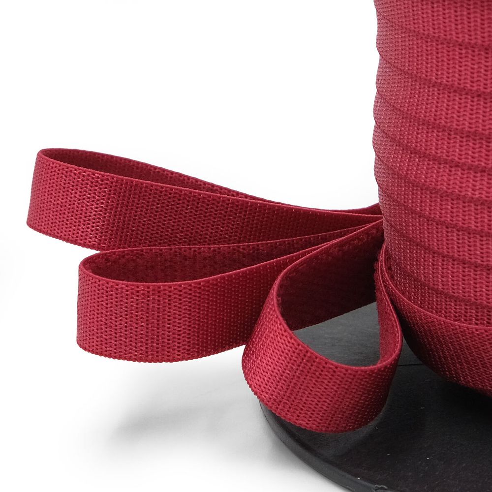 Резинка бельевая (бретелечная) 12.0 мм / 50 метров, бордовый, (ML200.012/1)