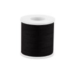 Лента (тесьма) шелковая 4.0 мм / 45.5±0.5 метров, №275 черный, Gamma SR-4