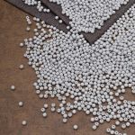 Бусины пластик ⌀6 мм, 500 г, матовые, круглые, A50 серый, 1AL139-1 , Astra&Craft