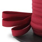 Резинка бельевая (бретелечная) матовая 8.0 мм / 50 метров, бордовый, (МL195.008)