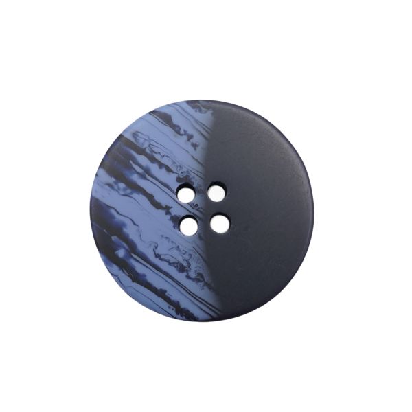 Пуговицы 4 прокола 44L=28 мм, пластик, col.E темно-синий, 36 шт, CN2824
