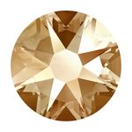 Стразы холодной фиксации Xirius 8+8 граней (3,8-4,0 мм) цв. Smoked topaz, уп. 100 шт