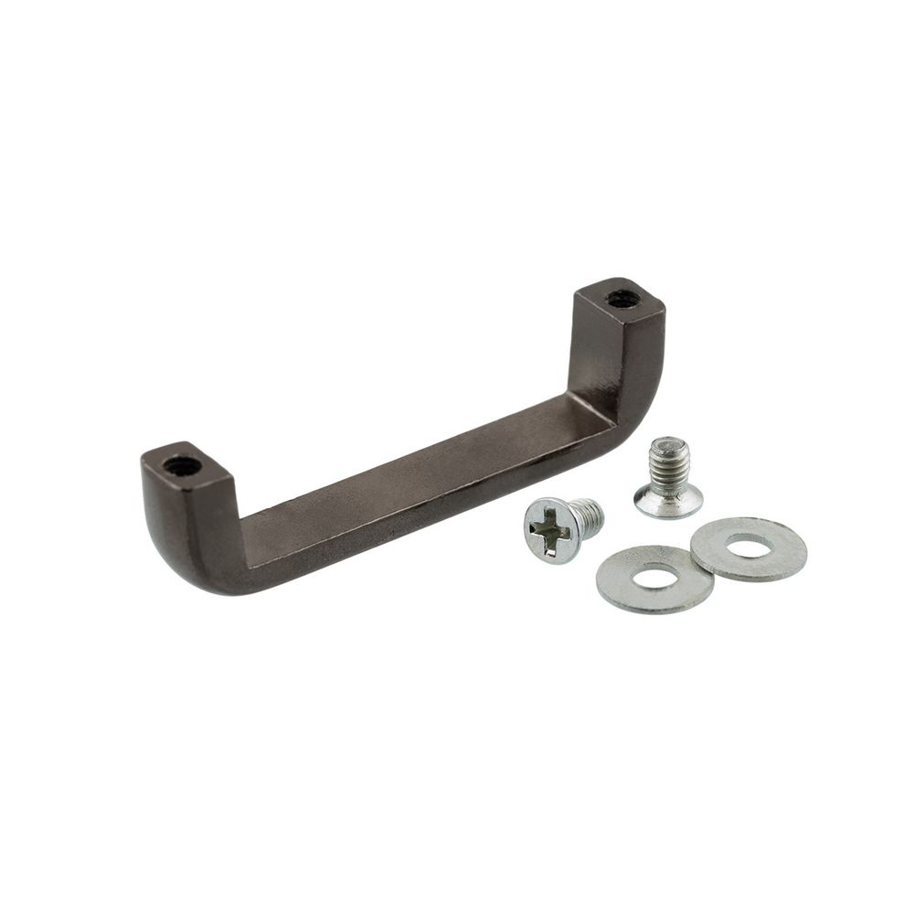 Ручкодержатель металл Gamma GH 12/30 8х38 мм, 5 шт, 06 черн.никель