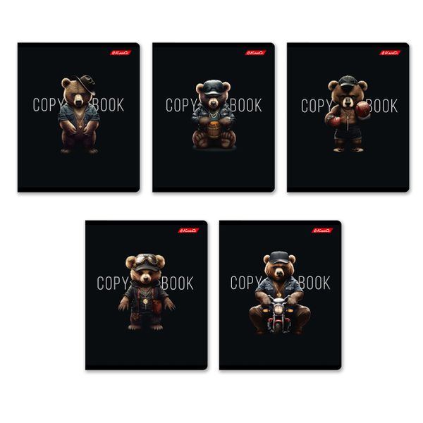 Тетрадь ученическая общая, софт-тач ламинация, A5+ 48 л. на скобе 65 г/м², белизна 100%, 10 шт, клетка в термоусадочной пленке, 000739 Мистер Х, Светоч 48ТЕТк-006