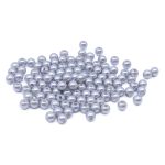 Бусины пластик (жемчуг) ⌀8 мм, 25 г, Astra&Craft (MH.КР.08.029.02 серый)