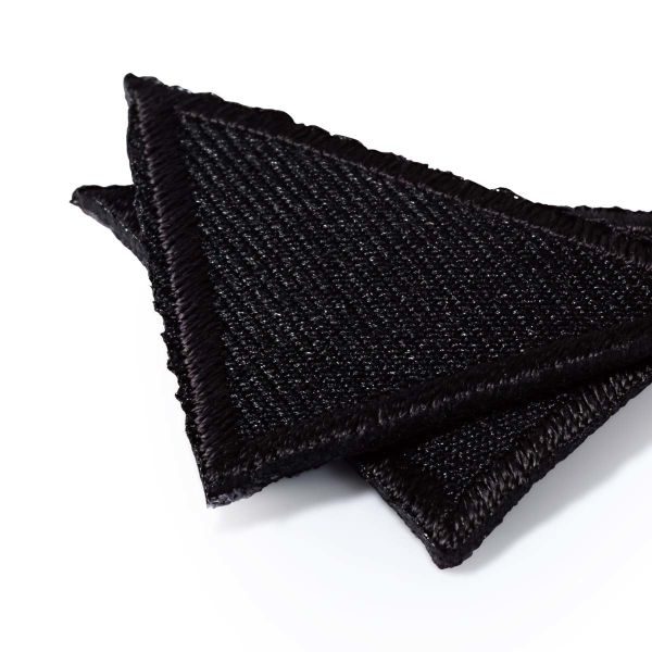 Аппликация Треугольники, большие, черный цв, Prym