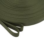 Стропа (ременная лента) 24 мм / 45.72 метра, [25.10 г/пог.м], со светоотражающими полосками, 19 хаки, 3Al355