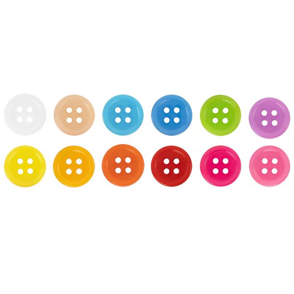 Пуговицы набор для творчества VTN-01 50±5 г, Ассорти, Blitz VTN-01