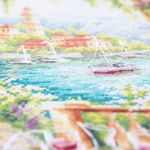 Набор для вышивания нитками Чудесная игла, Лето в Ломбардии, 40х30 см