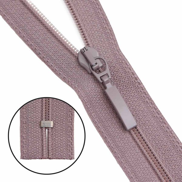 Молния спираль (витая) Arta Т5 (5 мм) 1 зам., н/раз., 18 см, цв. 327 серый, уп.10 шт