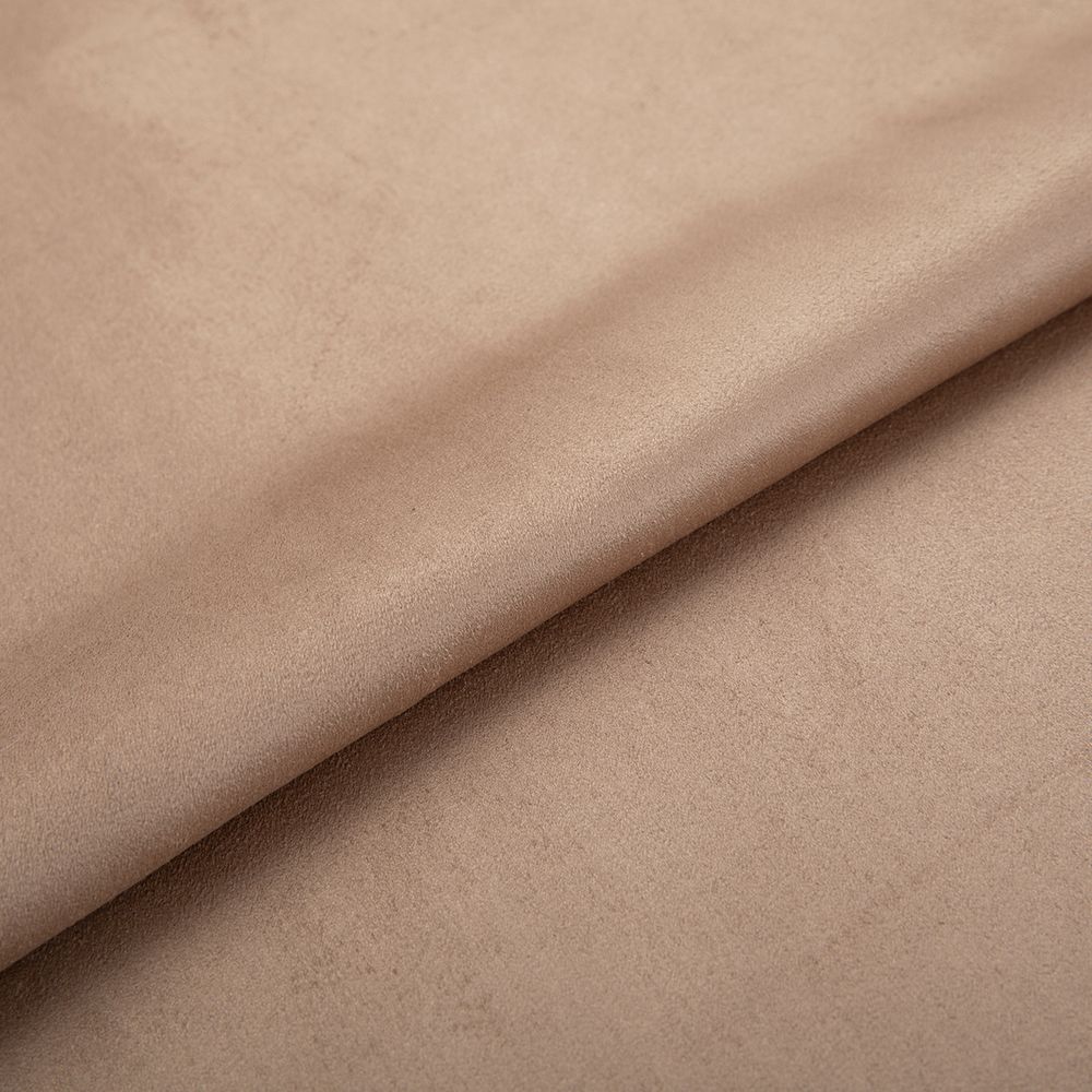 Замша искусственная Woven Suede 175 г/м², 147±2 см / 5 метров, 17-1038 cappucino (т. бежевый), Peppy Woven Suede