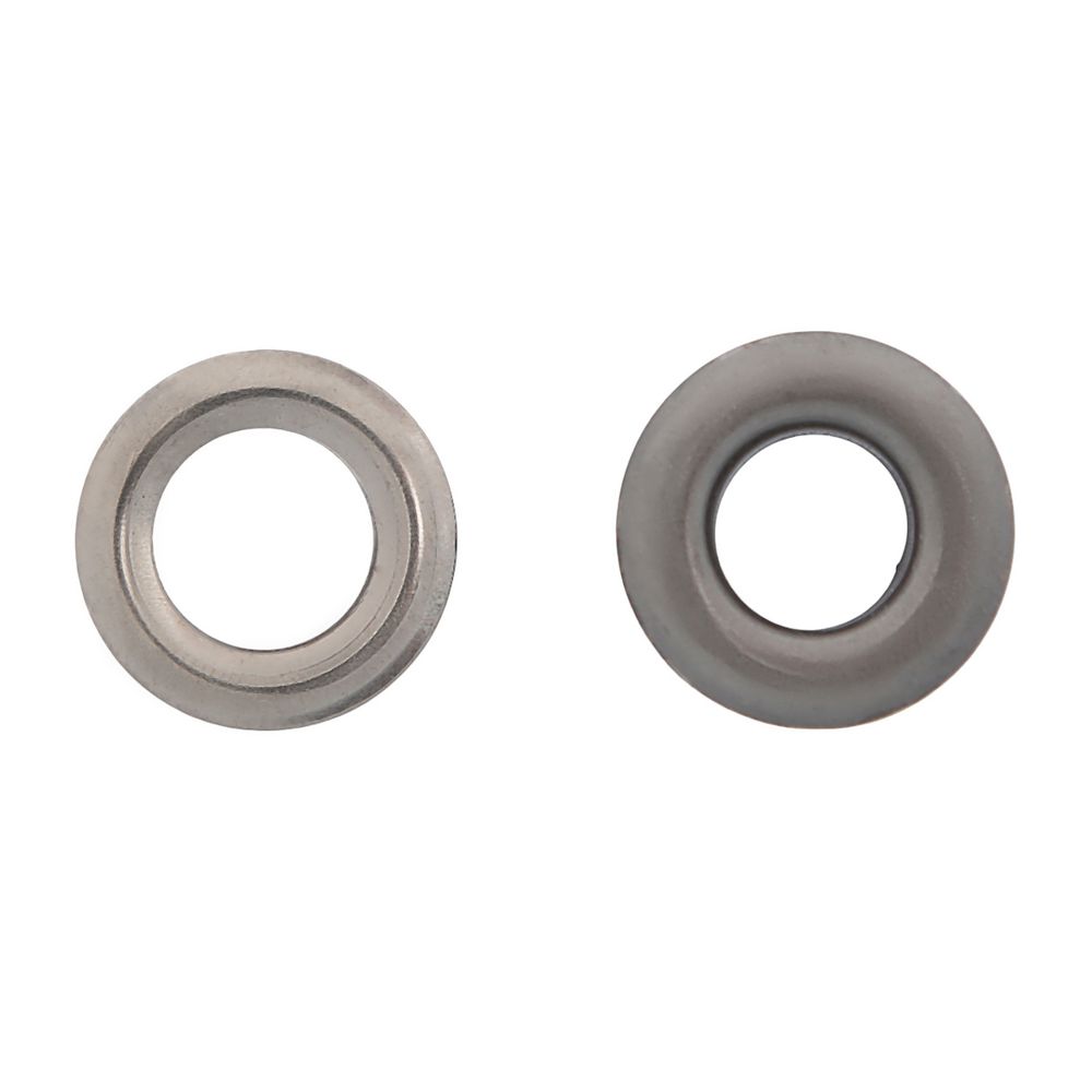 Люверсы металл ⌀_9.2 мм (внутр.), h6.32 мм (внутр.), №24, сталь, New Star, чер.никель, уп≈1000 шт