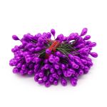 Тычинки для искусственных цветов 0,5х6см (вес 50гр ±3 гр) (6 цикламен)