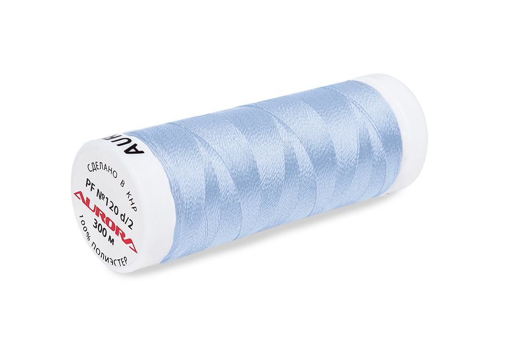 Нитки для креативных работ Aurora №120, 300 м, цв. PF361, 5 катушек