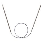 Спицы круговые ⌀3.5 мм, 60 см, 1 шт, серебристые, Prym 212132