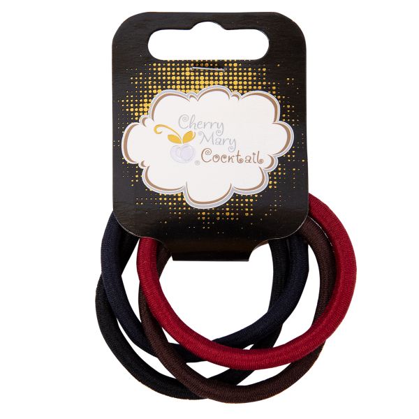 Набор резинок для волос, 20 шт, №01 ассорти, Cherry Mary VR07010