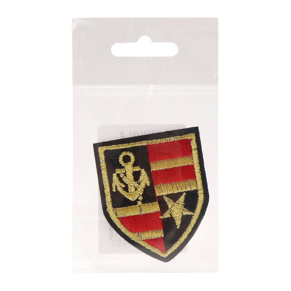 Термоаппликация Шеврон военно-морской, 50х57 мм, LA356