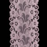 Кружево бельевое эластичное 150 мм / 13.72 м, цв. C344 пудровый