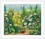 Набор для вышивания нитками МП Студия, Лесная сказка, 40х50 см