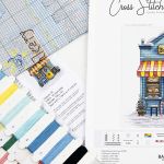 Набор для вышивания нитками Luca-S, Пекарня, 17х20см