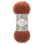 Пряжа Alize (Ализе) Alpaca Royal New / уп.5 мот. по 100 г, 250м, (597 терракотовый)