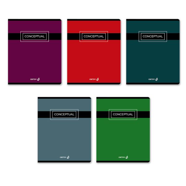 Тетрадь ученическая общая, A5 80 л. на скобе 65 г/м², белизна 100% 5 шт клетка, 01523 Сила цвета, Светоч Т202