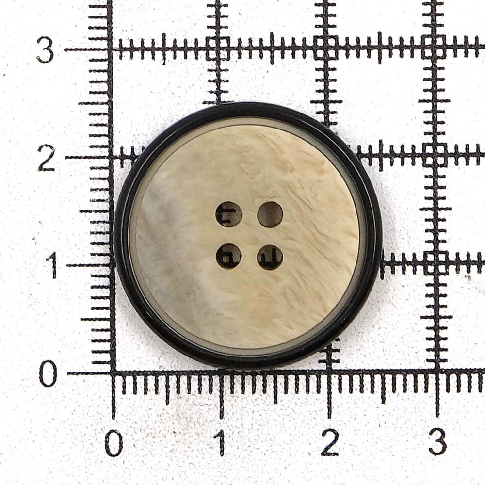 Пуговицы 4 прокола 40L (25мм), (Beige (бежевый)), 24 шт