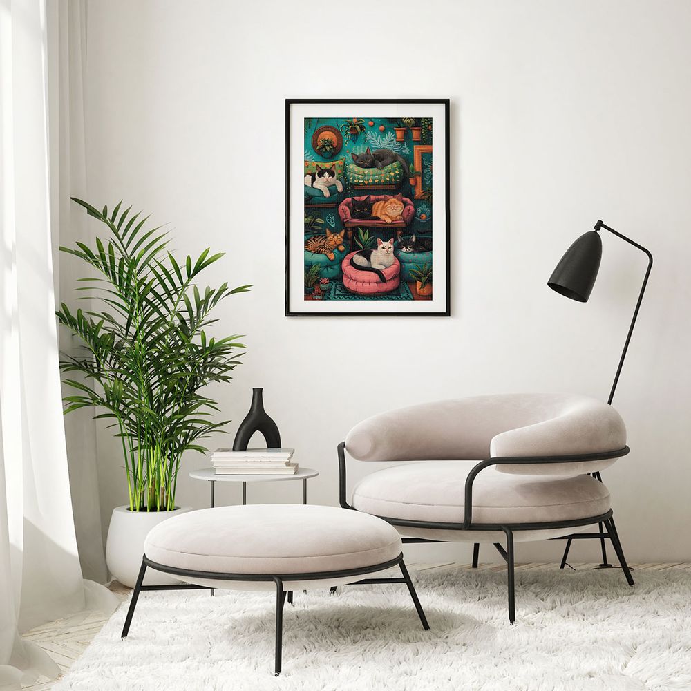 Пазл 1000 элементов, PZL-1000/69 Кошкин дом, Фрея