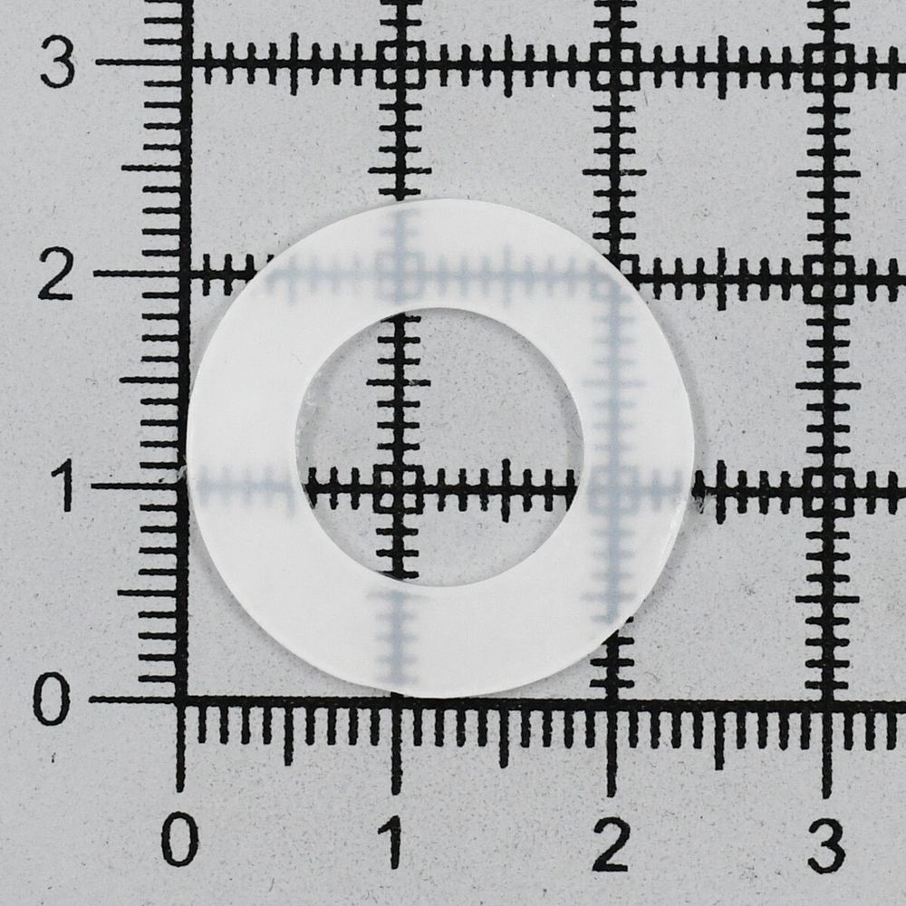 Кольцо уплотнительное пластик под блочку/ люверс №28 (≈1000 шт) New Star