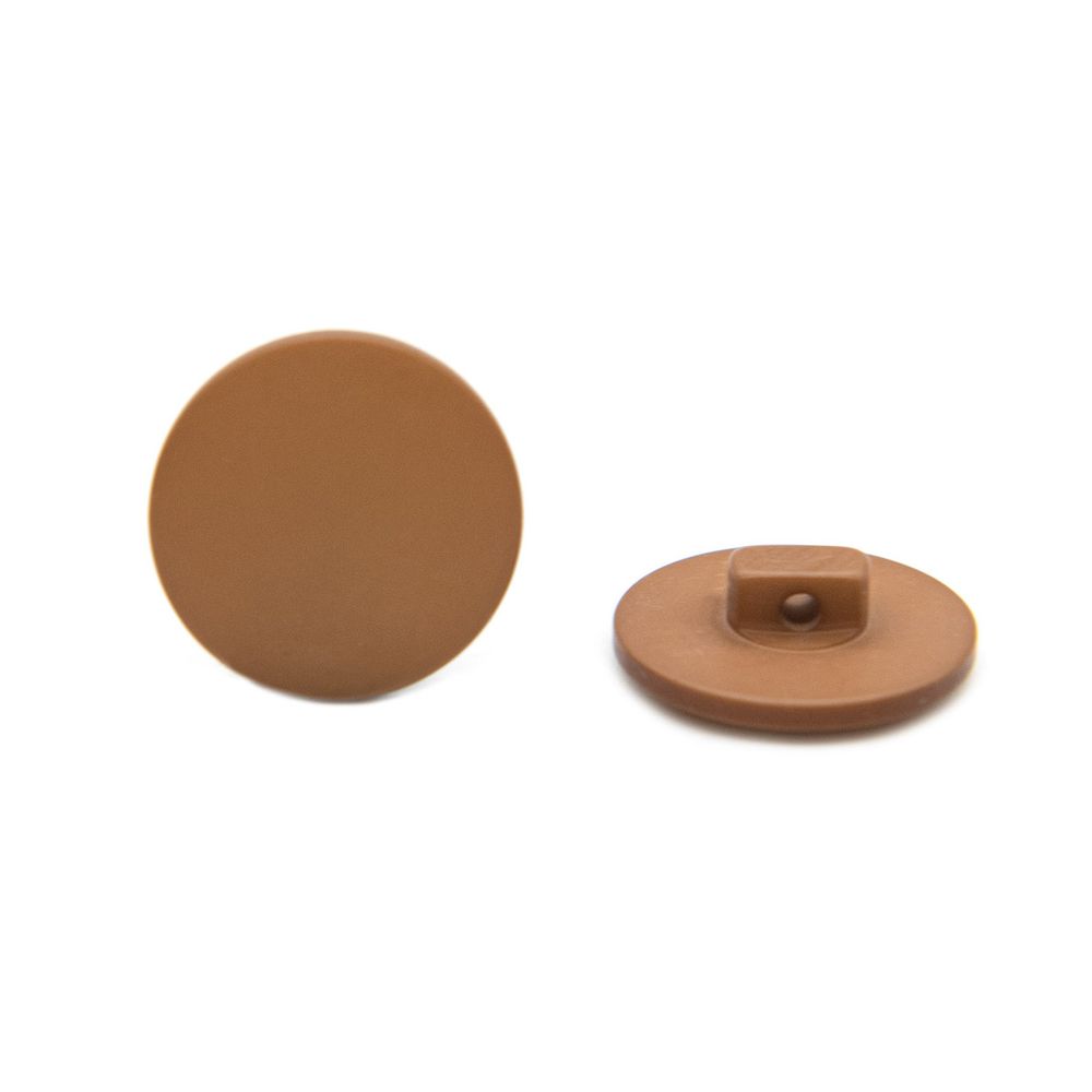 Пуговицы на ножке 32L (20мм) (Brown (коричневый)), 36 шт