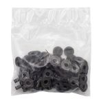 Часть кнопки Альфа (S-образная) ⌀11 мм (D-часть), темная медь.520, 100 шт, BIG