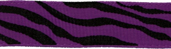 Лента репсовая (в рубчик) с рисунком 12.0 мм / 22.5±1 метров, 112/L1 фиолетовый/полосы, Gamma GRC-12