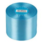 Лента атласная 1-сторонняя 75.0 мм / 33±2 метра, 073 бл.синий, Gamma