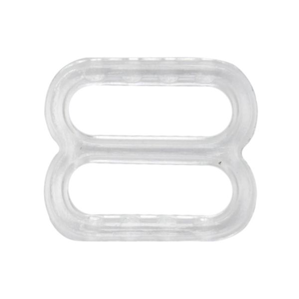 Рамки-регуляторы для бюстгальтера пластик 10.0 мм, прозрачный, 100 шт, 512050-2