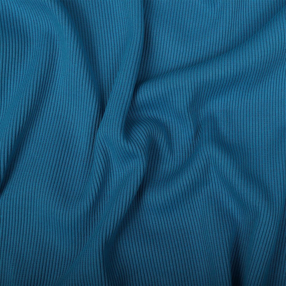 Кашкорсе с лайкрой пенье 400 г/м², 60+60 см / 15 метров, КАШ.400.17-4432.15, бирюза