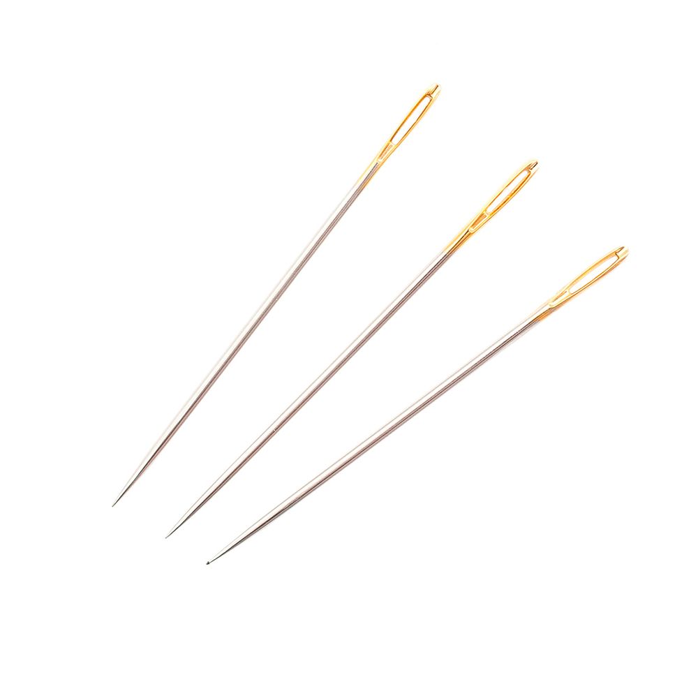 Иглы ручные ремонтные №3/0, 3 шт, Pony