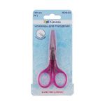 Ножницы рукодельные 10 см, розовые, Gamma ROS-02