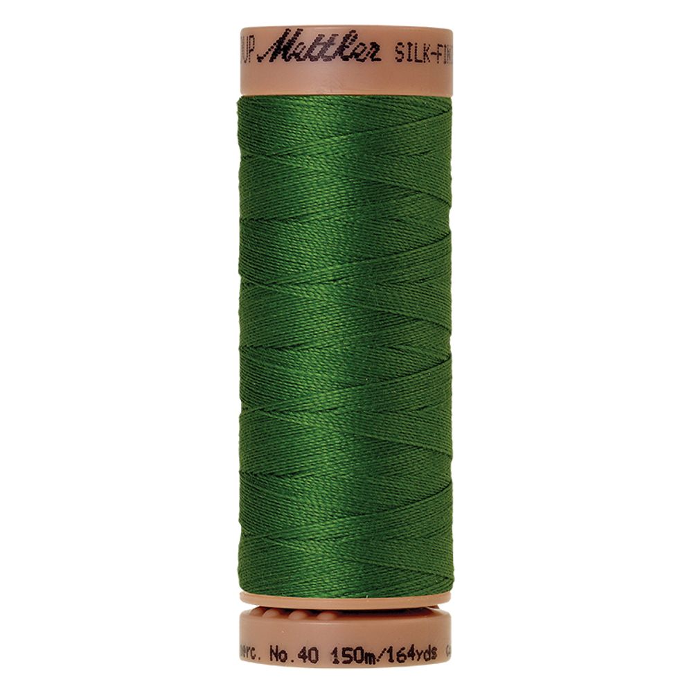 Нитки хлопковые отделочные Mettler Silk-Finish Cotton 40, 150 м, 0214, 5 катушек