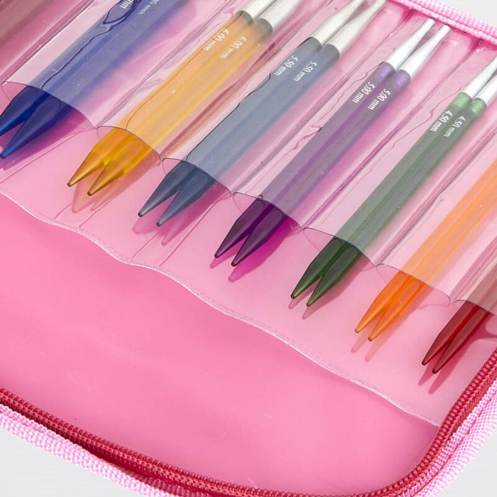 Набор съемных спиц Knit Pro Trendz Deluxe Set 8 видов спиц в наборе, 50618