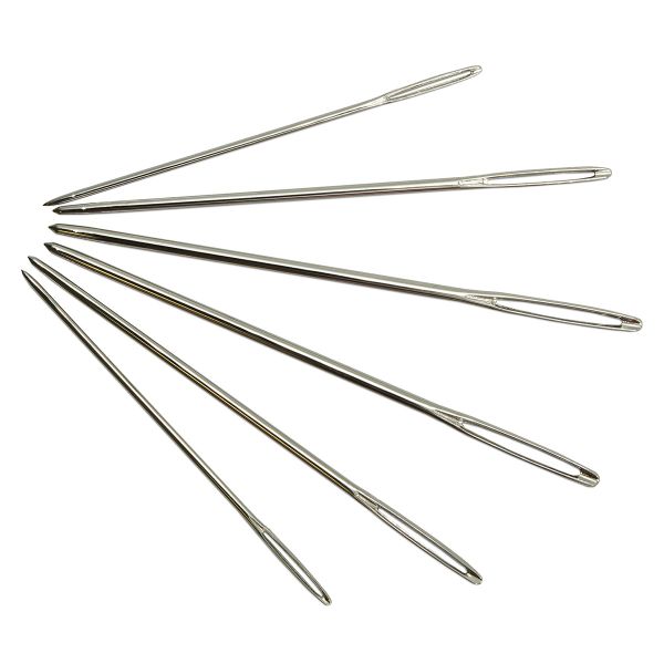 Иглы ручные вышивальные Синель №18-24, 6 игл, Hobby&Pro, 110401