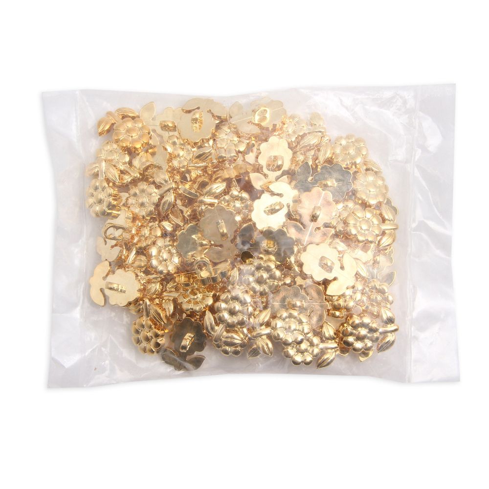 Пуговицы детские Ромашка (49101) 18мм (G), 72 шт