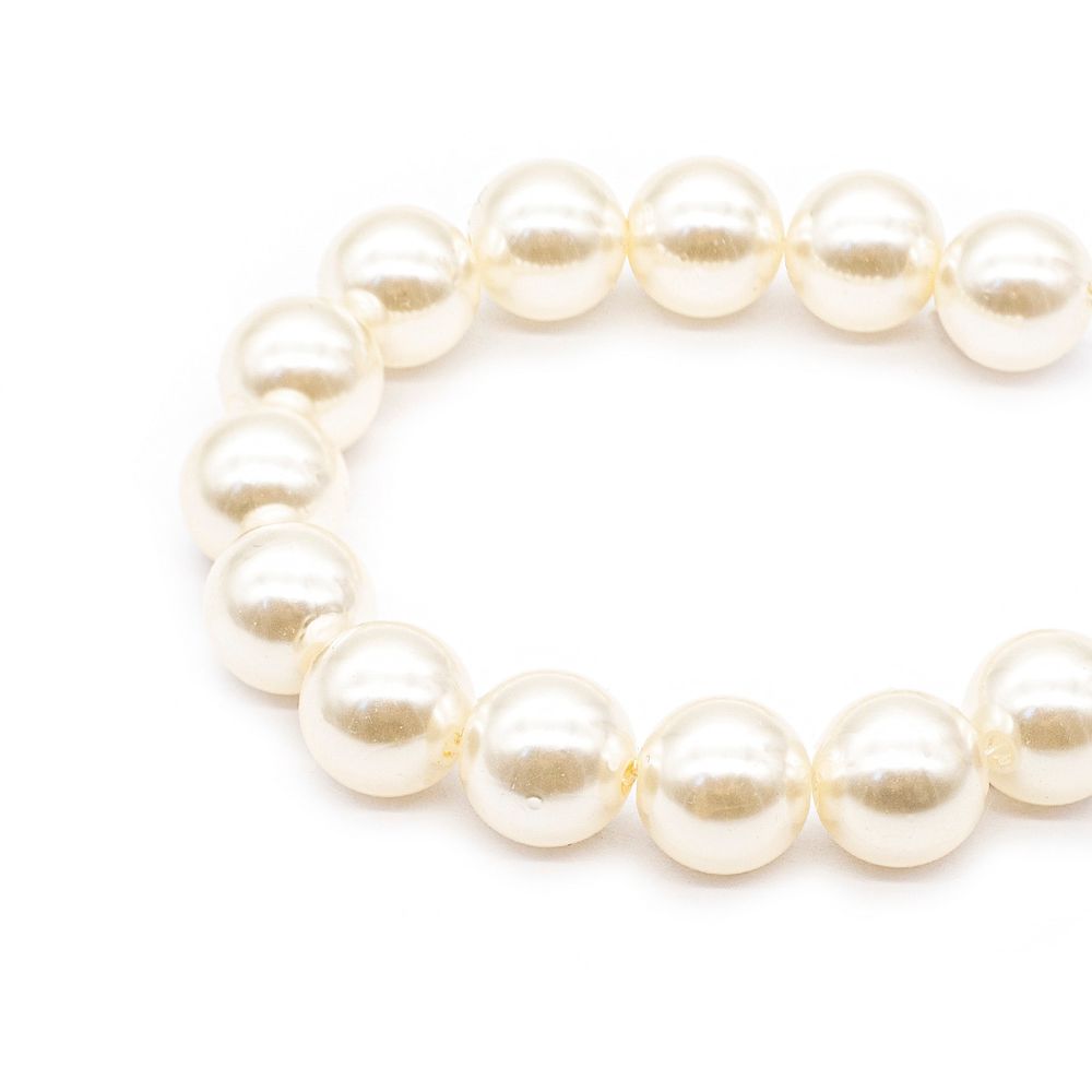 Бусины пластик (жемчуг) ⌀14 мм, 25 г, Astra&Craft, 003 NL телесный